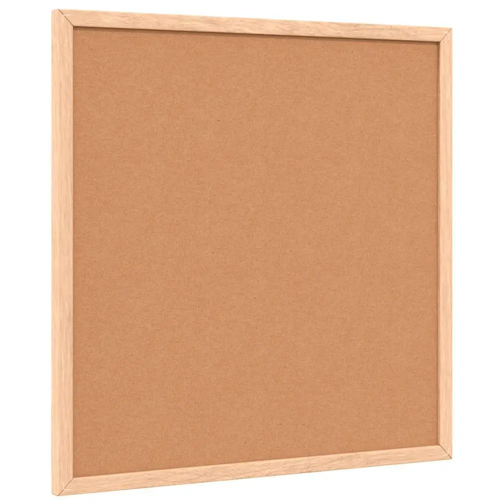 Magnetic Whiteboard Dry Erase Board 40x40cm Pine Wood Frame