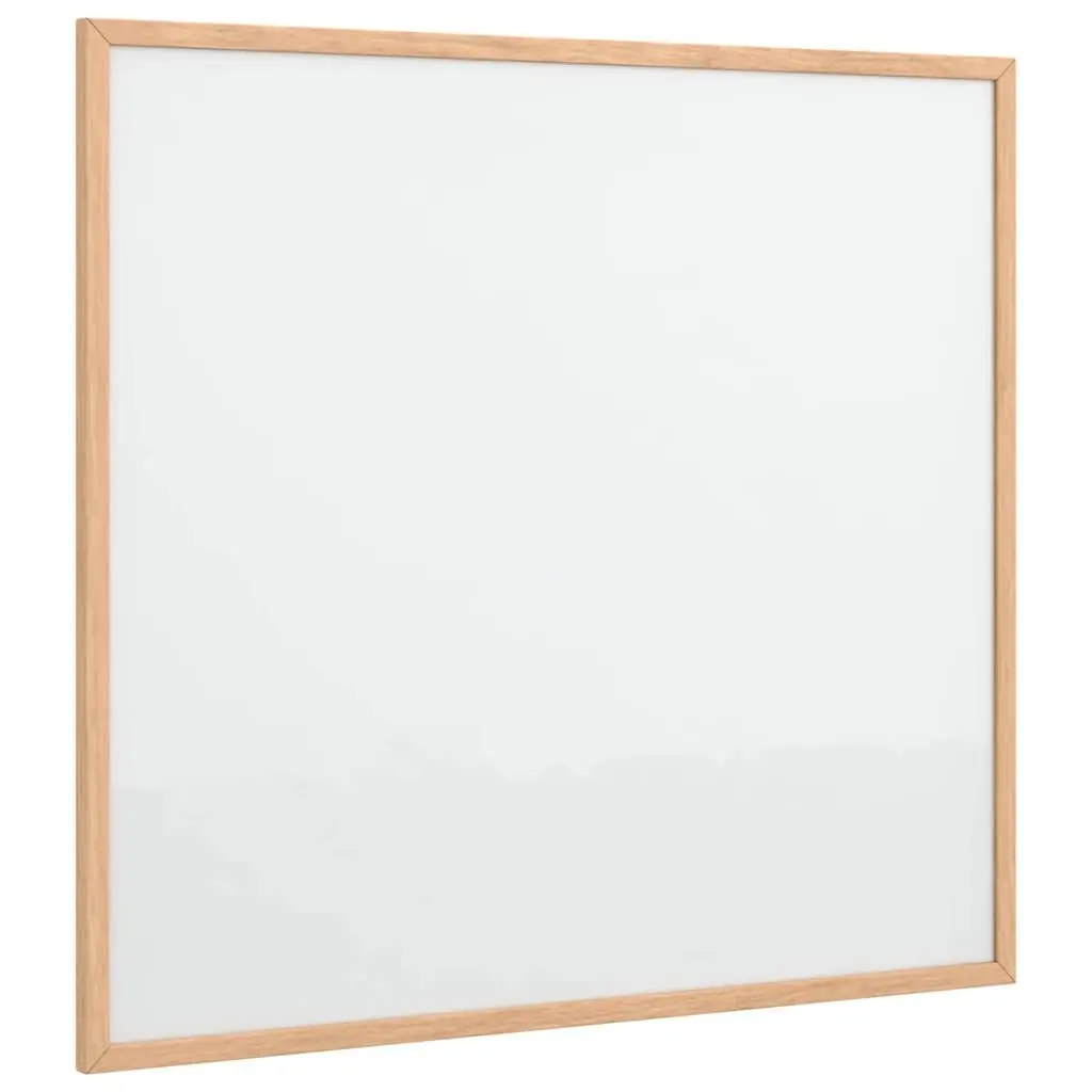 Dry Erase Board Magnetic Use 60x55 cm Pine Wood Frame