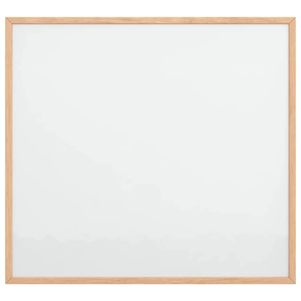 Dry Erase Board Magnetic Use 60x55 cm Pine Wood Frame
