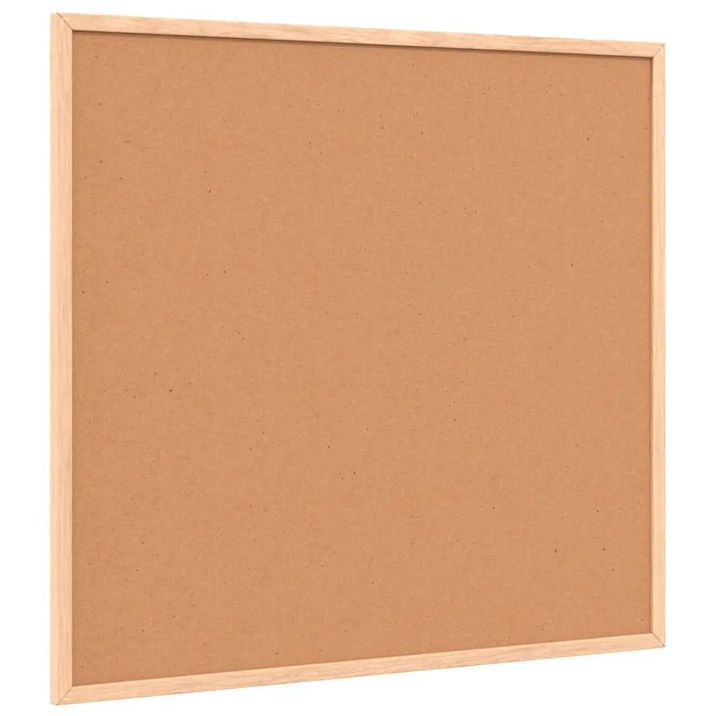 Dry Erase Board Magnetic Use 60x55 cm Pine Wood Frame