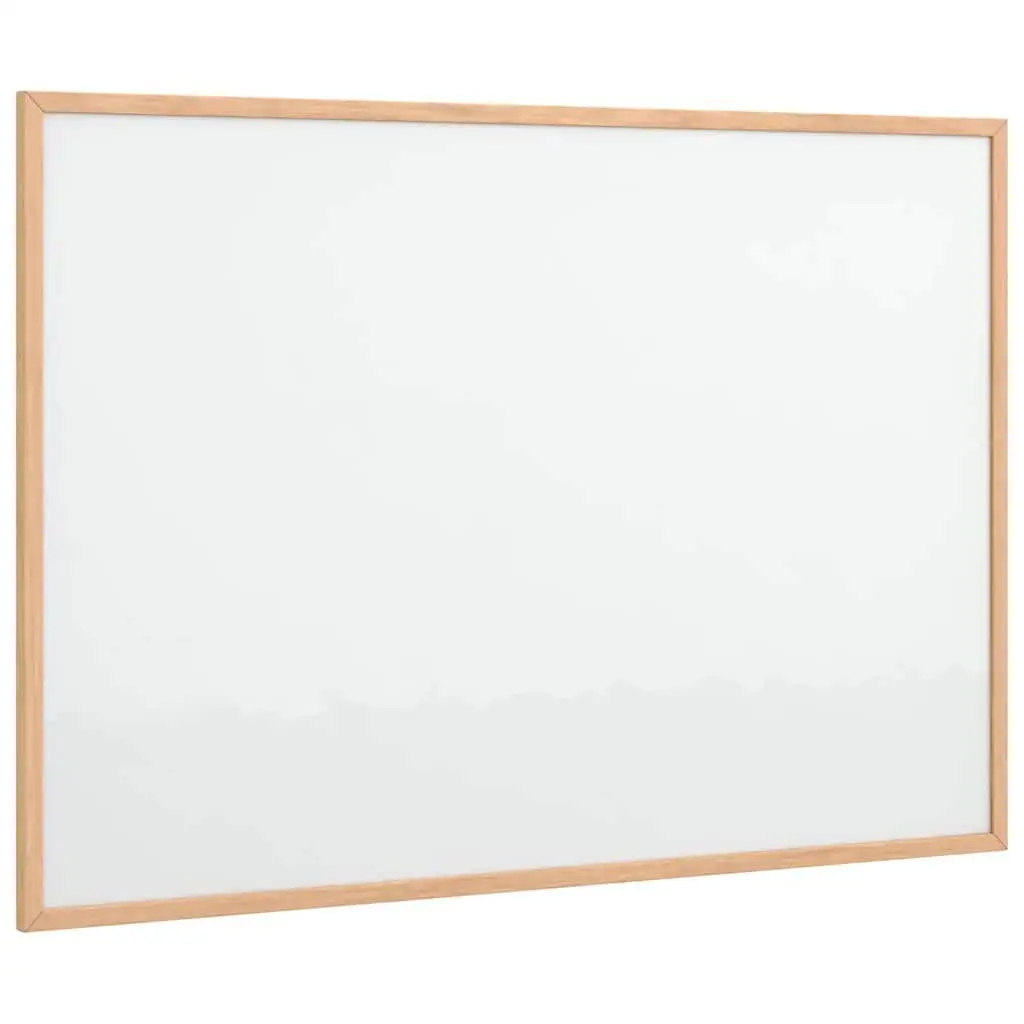 Magnetic Whiteboard Display Board 80x55 cm Pine Wood Frame Home Office Memo