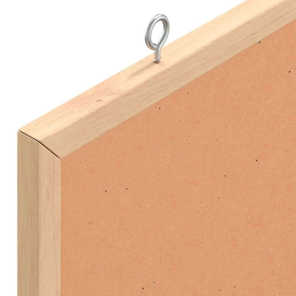 Cork Board Bulletin Notice Pin Board Self Healing Surface 80 x 55 cm Solid Pine Wood Frame