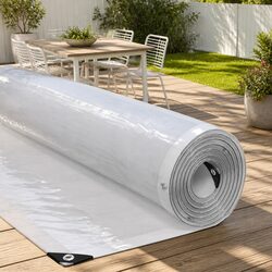 Reliable Clear Tarpaulin with Eyelets 3x4 m for All Needs