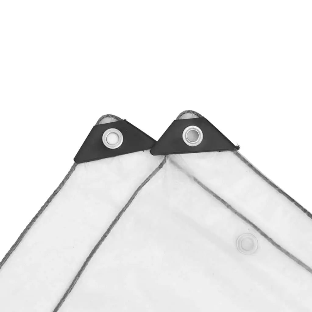 Clear Polyethylene Tarpaulin 3x6m Waterproof Outdoor Cover