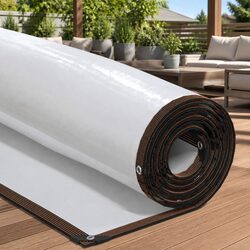 Reliable Protection with 3x5 m Clear Tarpaulin