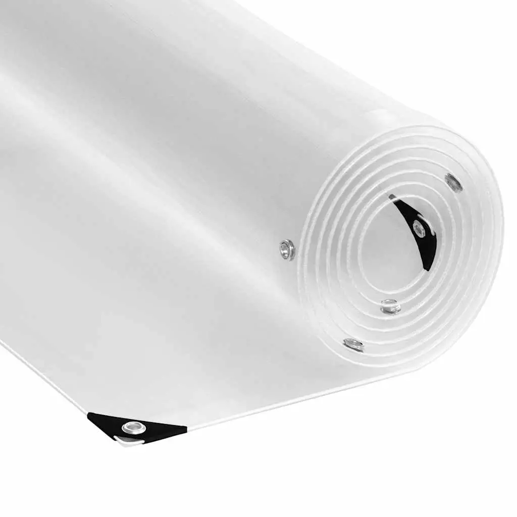 Clear Tarpaulin 3x6m Waterproof Transparent PVC Garden Cover Sheet