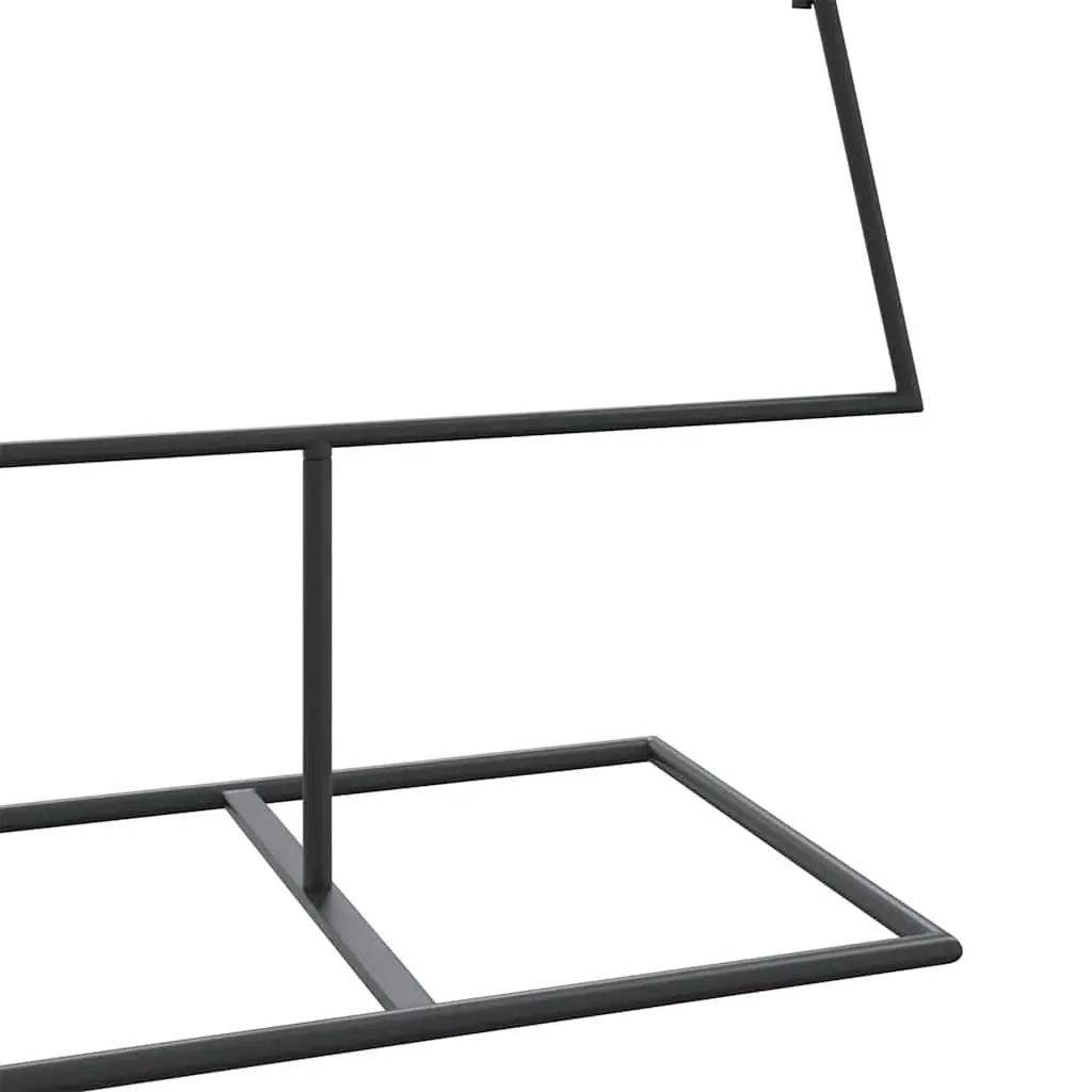 Metal Christmas Tree Frame DIY Decoration 150cm Black Modern Seasonal Holiday Decor