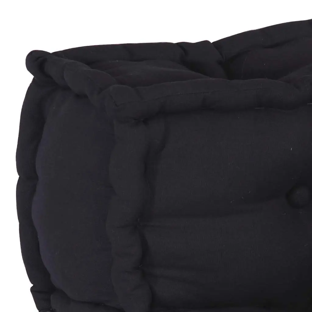Modular Sofa Unit Floor Cushion Anthracite Lounge Seating 70 x 70 x 54 cm