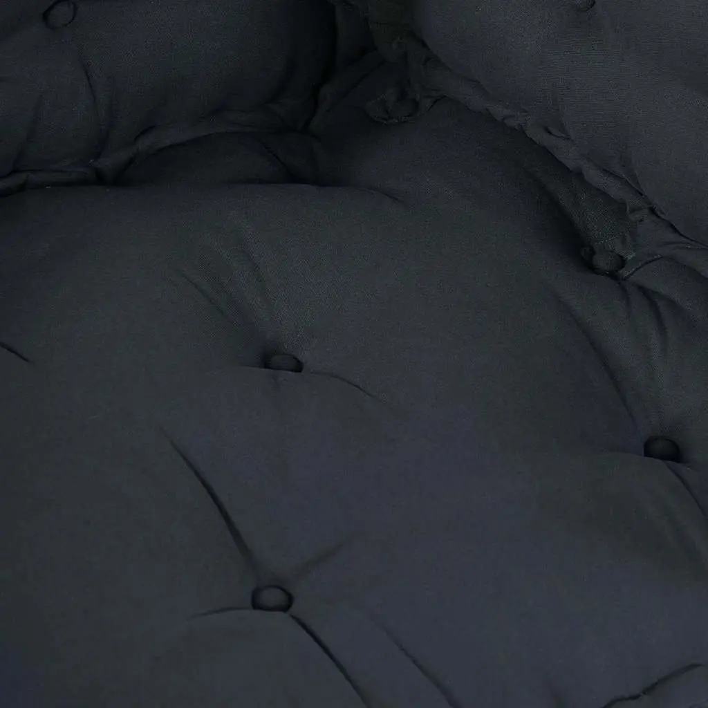 Pallet Sofa Cushion 3 Piece Modular Fabric Indoor Anthracite 120 x 80 x 38 cm