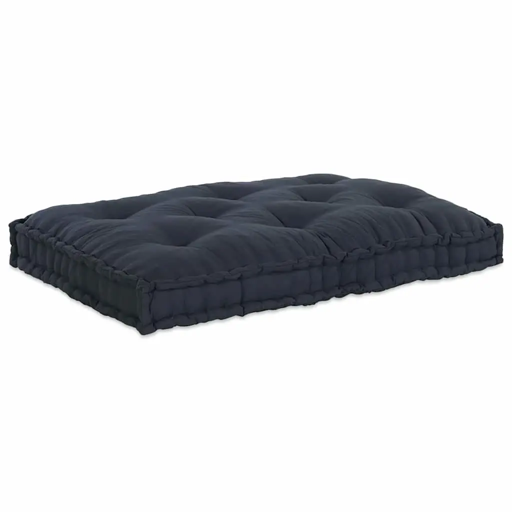Pallet Sofa Cushion Modular Foam Fabric Seat Pad Anthracite 120 x 80 x 12 cm