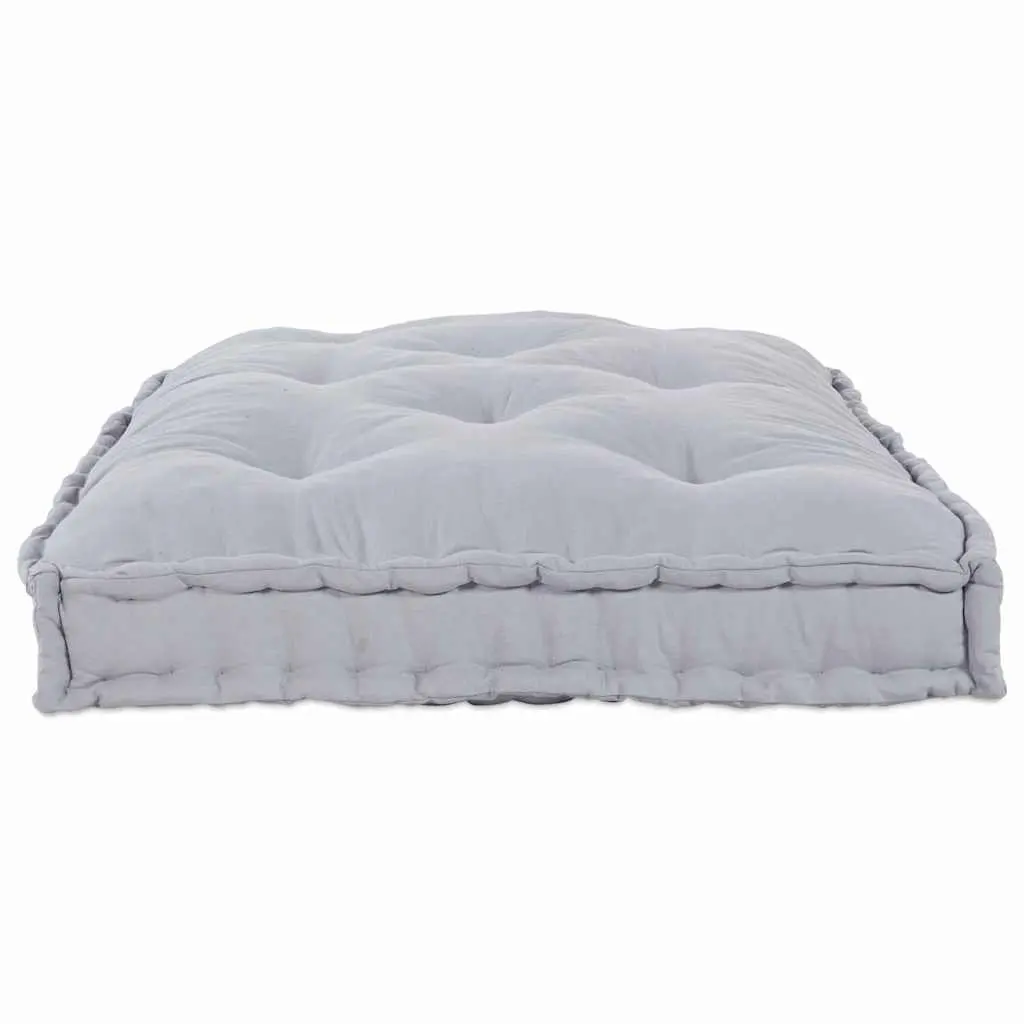 Pallet Sofa Cushion Modular Indoor Outdoor Seating 120 x 80 x 12 cm Grey