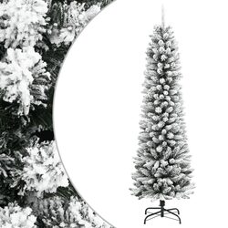 120cm White Flocked Snow Tree: Practical and Durable