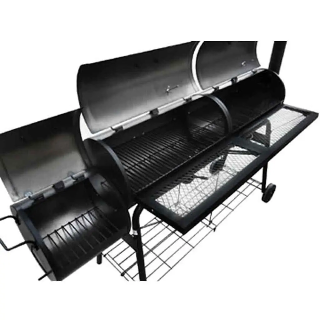 Smoker BBQ Outdoor Cooking Black XL Charcoal Grill