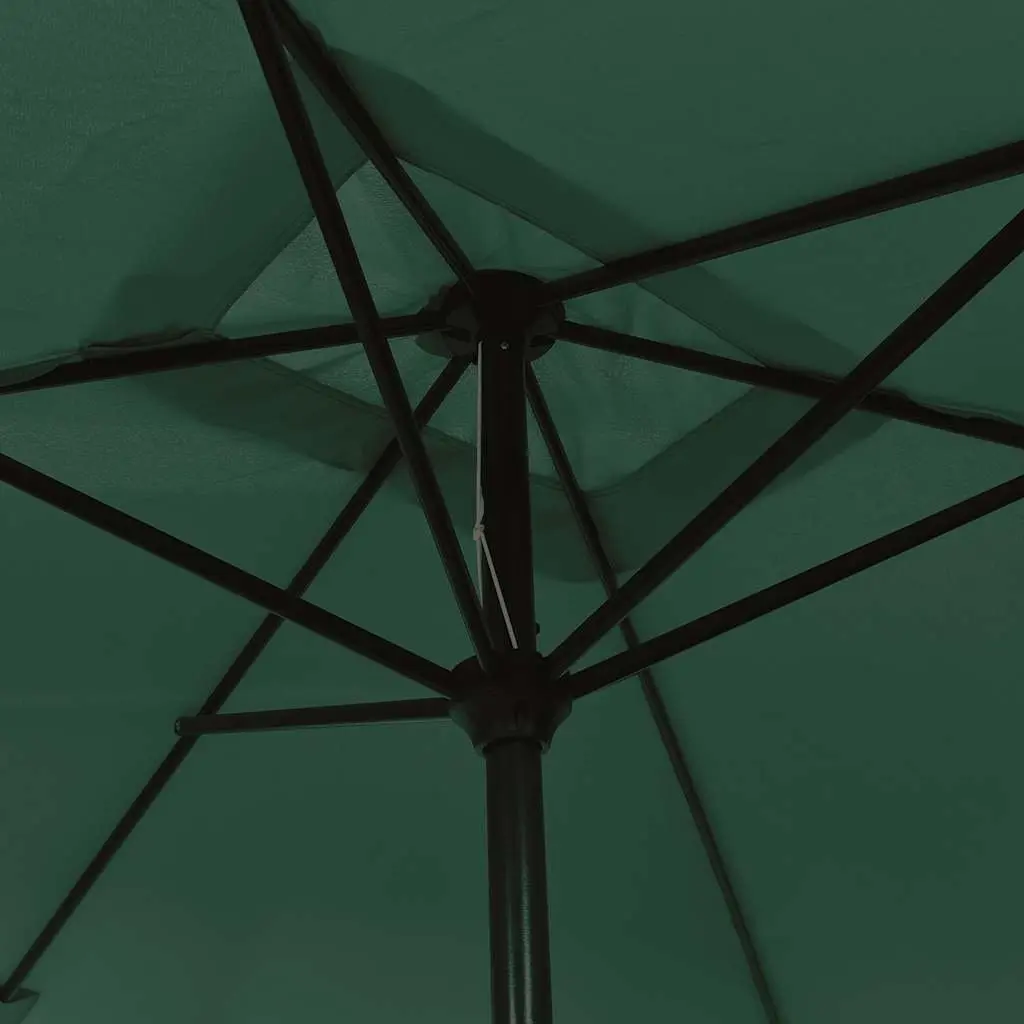 Garden Parasol UV Protective Outdoor Shade 200 x 300 cm Green