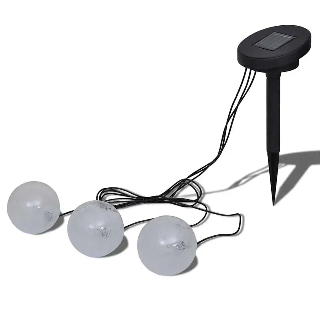 Solar Floating Ball Light for Pool Pond Fountain Outdoor Grey