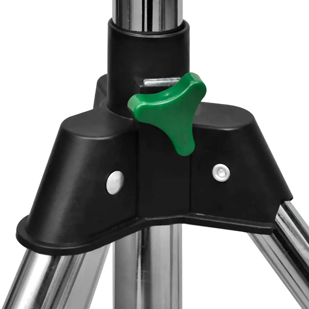 Impulse Sprinkler Tripod Base Garden Watering Adjustable Angles Silver
