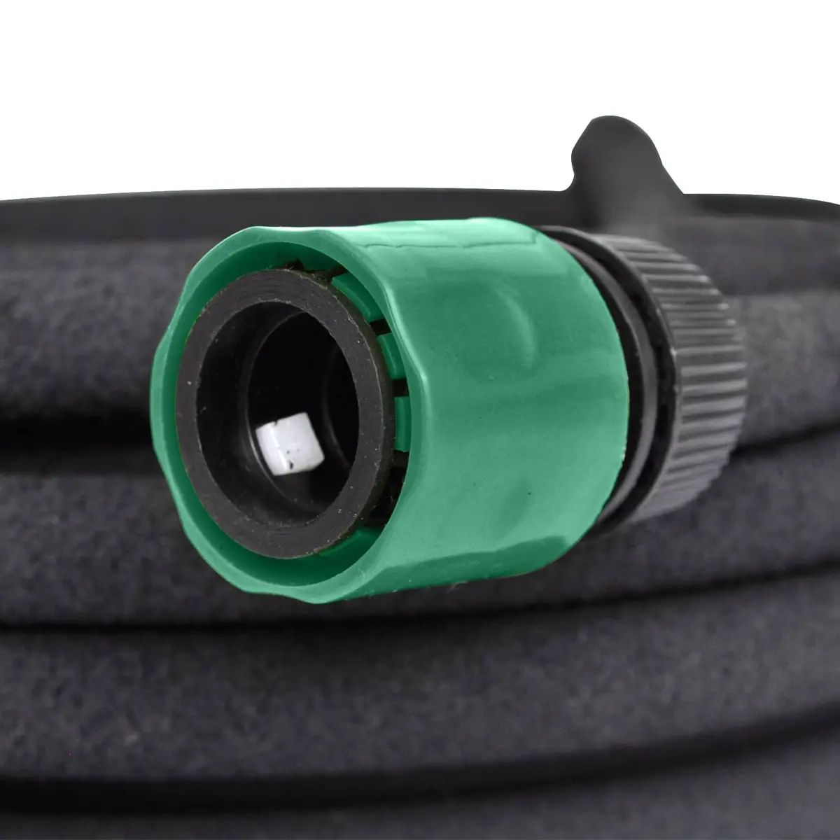 Soaker Hose Garden Watering Irrigation 50m 1/2" Connector Black
