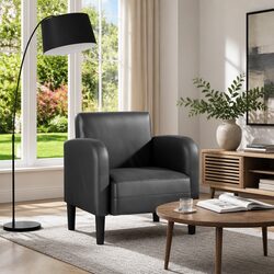 Comfortable Black Arm Chair for Everyday Use