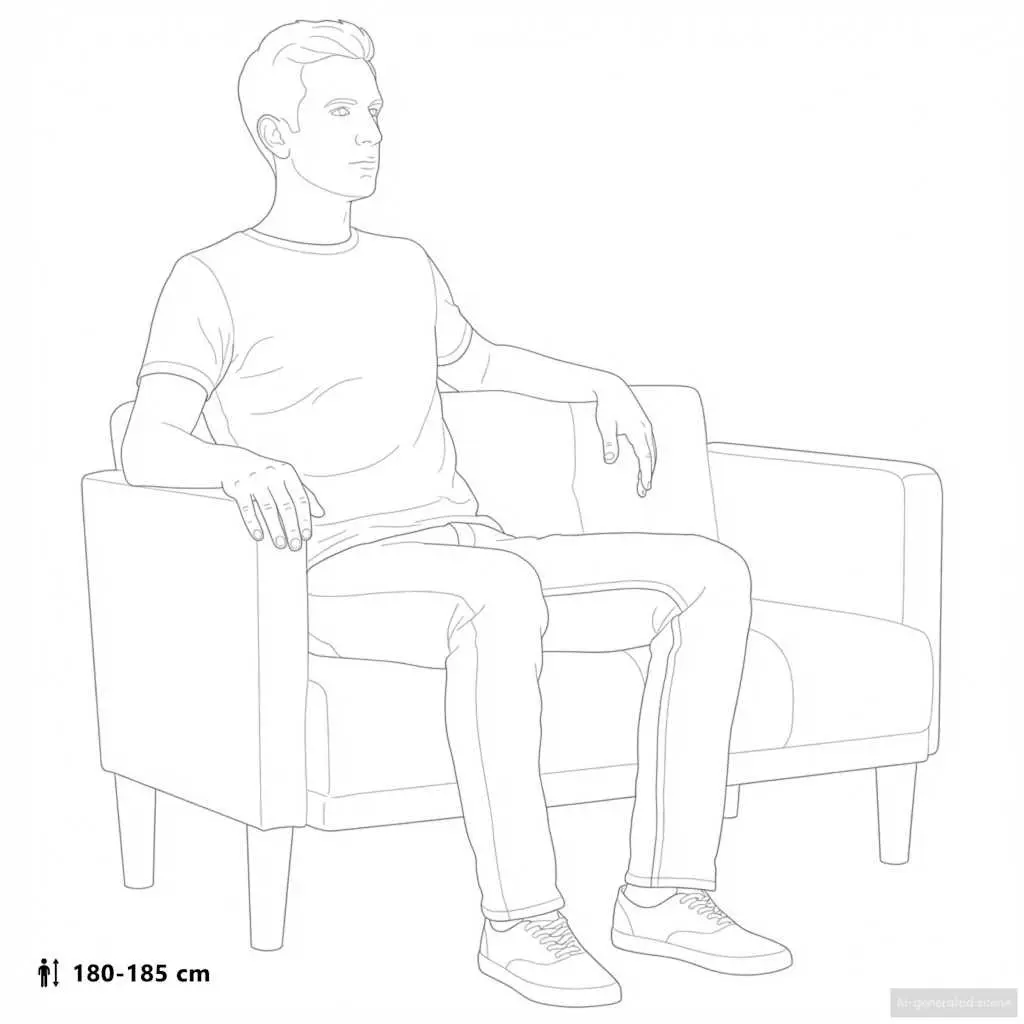 Loveseat Sofa Black 111cm Velvet Fabric Compact Two Seater Couch