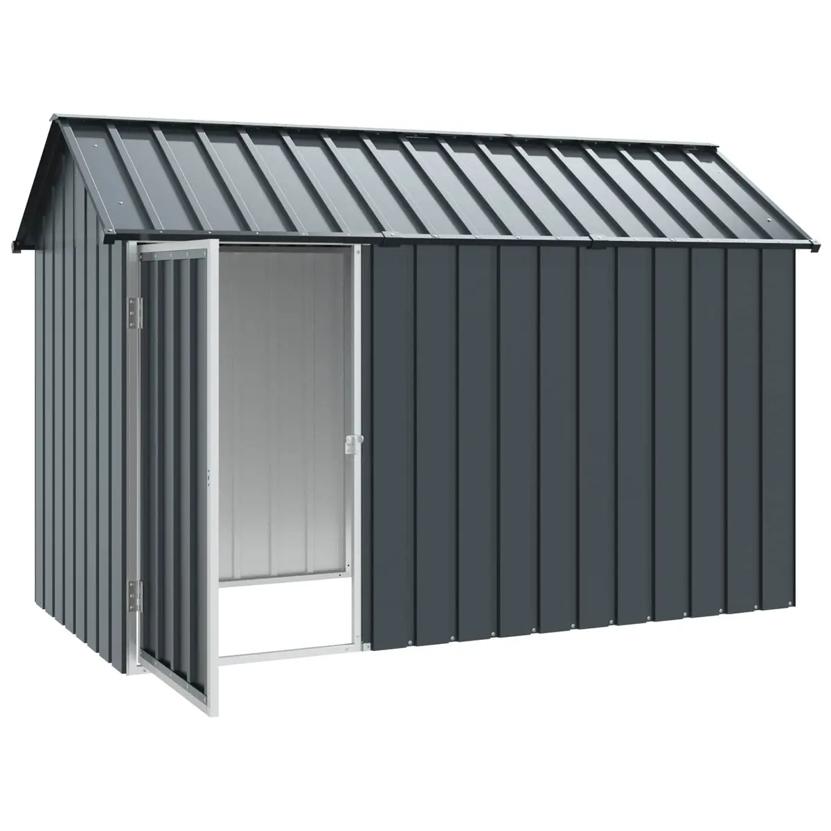 Bird Cage Outdoor Garden Aviary Rectangular Anthracite Galvanised Steel