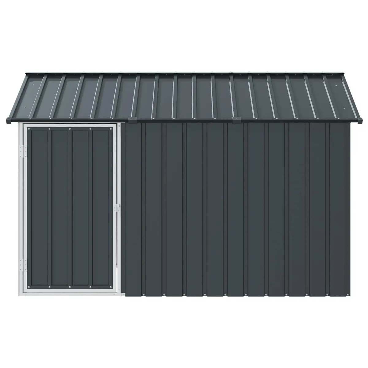 Bird Cage Outdoor Garden Aviary Rectangular Anthracite Galvanised Steel