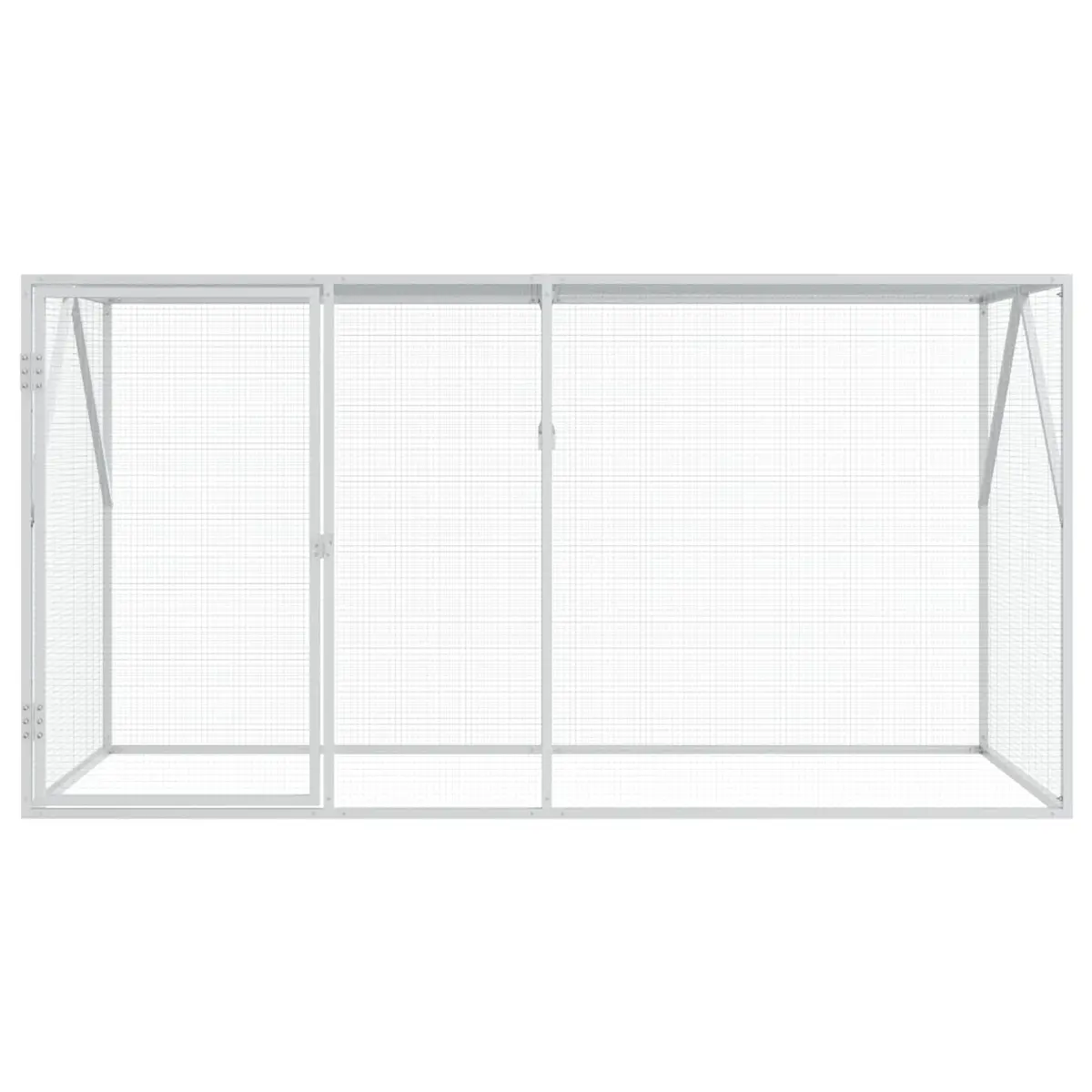 Anthracite Bird Cage for Outdoor Use
