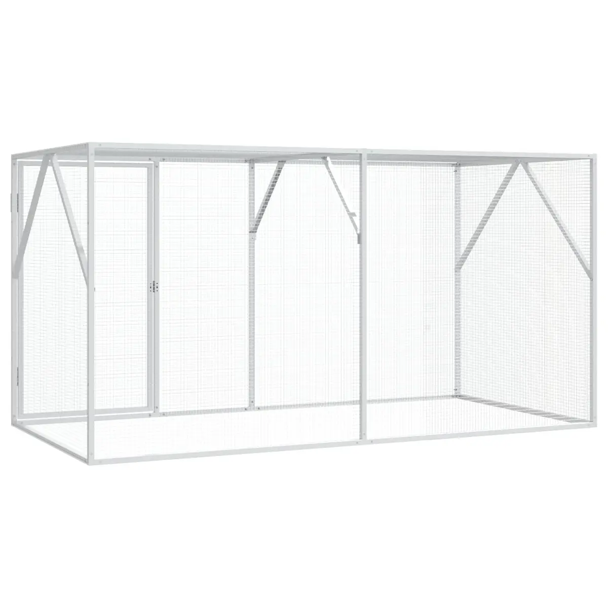 Anthracite Bird Cage for Outdoor Use