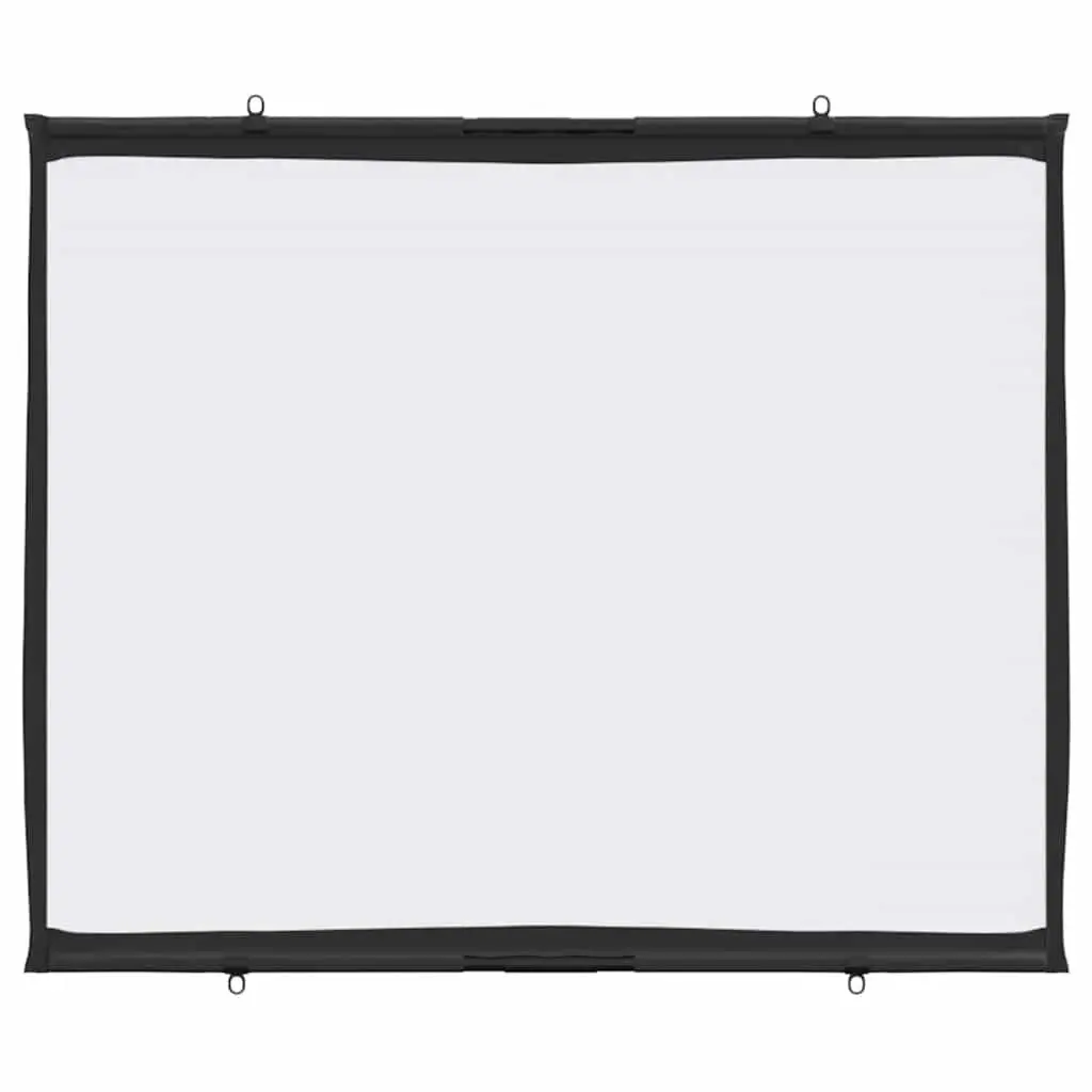 Projection Screen Wall-Hanging 50 Inch 4:3 Aspect Ratio Matte Display Home