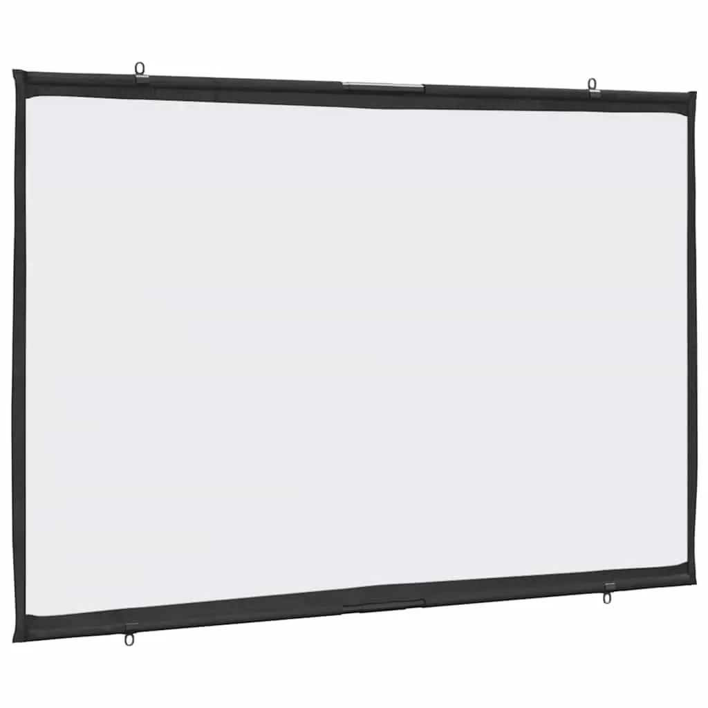 Projection Screen Wall-Hanging 72 Inch 16:9 Matte Home Theater Office Classroom