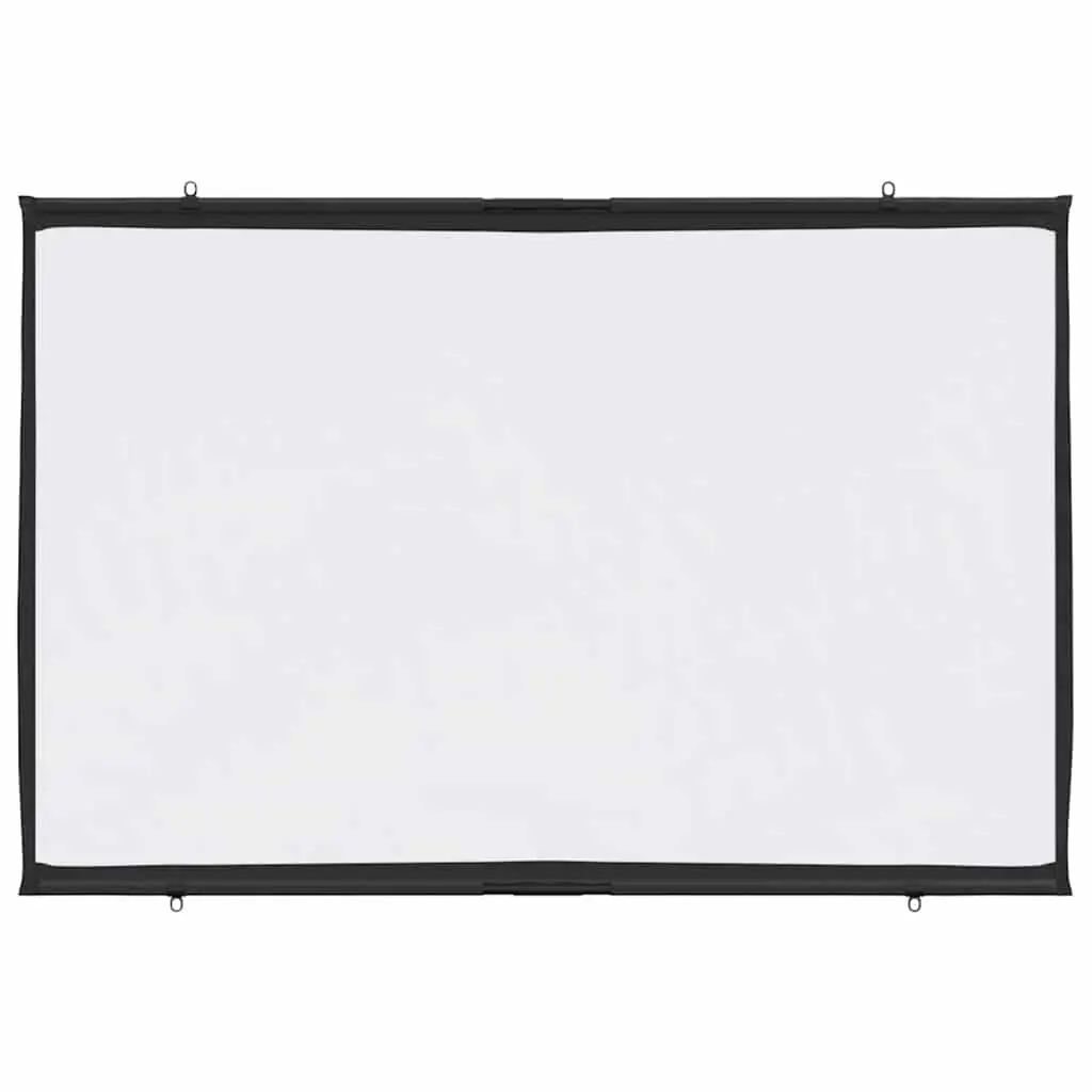 Projection Screen Wall-Hanging 72 Inch 16:9 Matte Home Theater Office Classroom