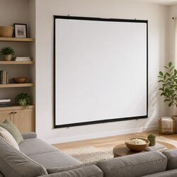 Value-Packed 89 Inch Projection Screen for Easy Setup