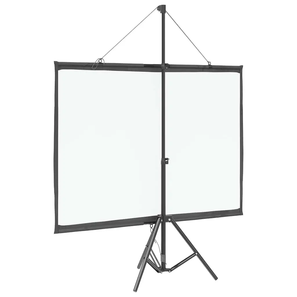 60 Inch Tripod Projection Screen with Easy Setup