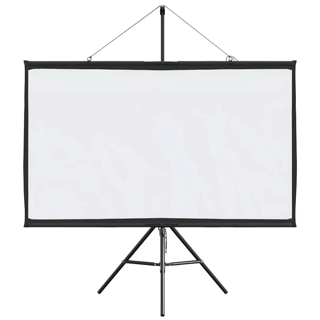 Projection Screen 50 Inch Portable Tripod Stand for Home Theater Office