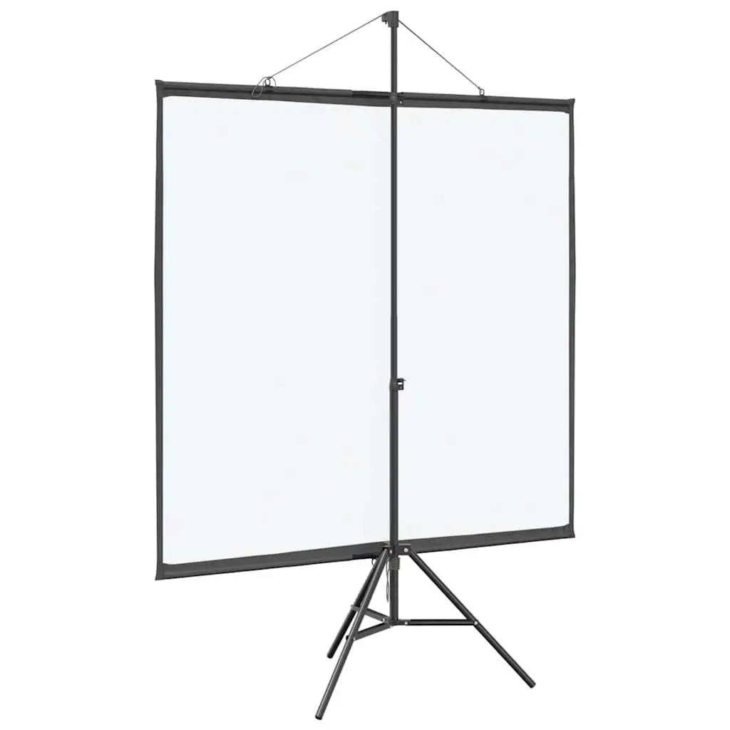 Projection Screen Portable 67 Inch Tripod Stand White
