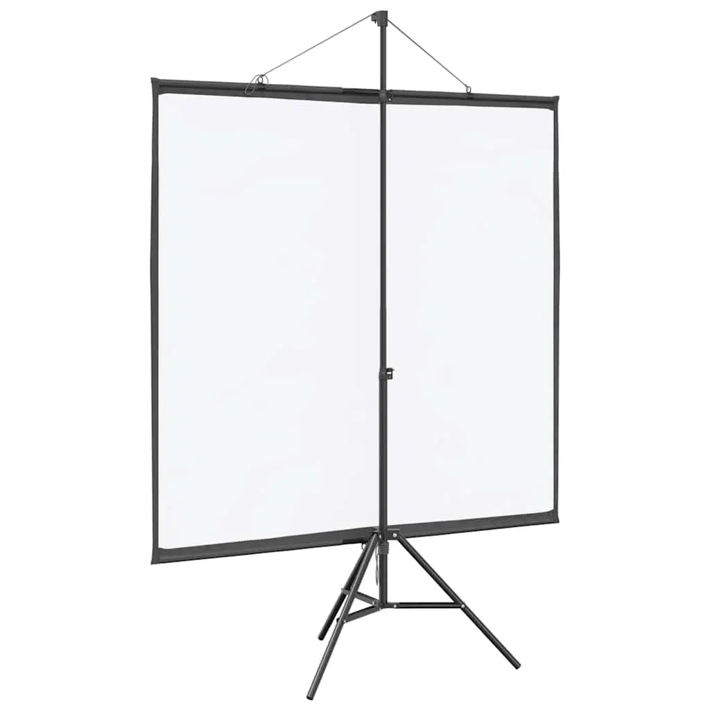 Projection Screen with Tripod Stand 81 Inch 1:1 Ratio Home Theater Classroom