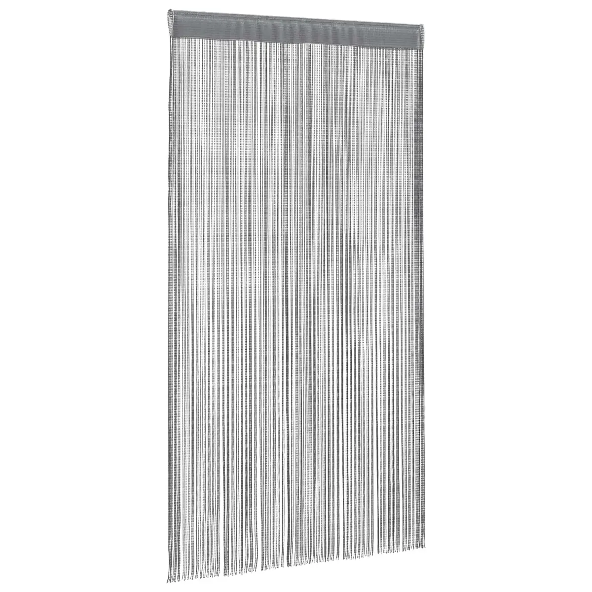 String Curtains Door Window Room Divider 140x250 cm Anthracite 2 pcs