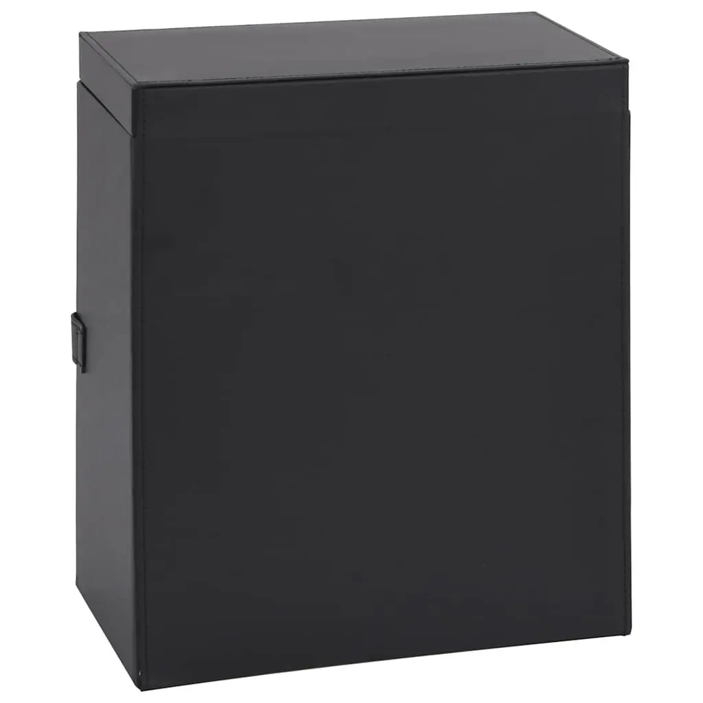 Jewellery Box 6-Layer Black Organiser Storage Case with Mirror