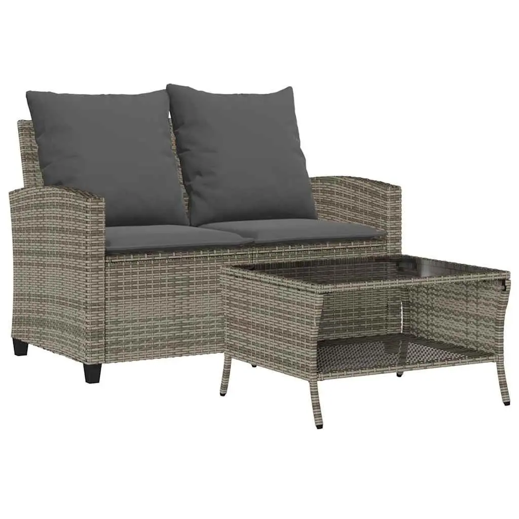 2-Seater Garden Sofa Set