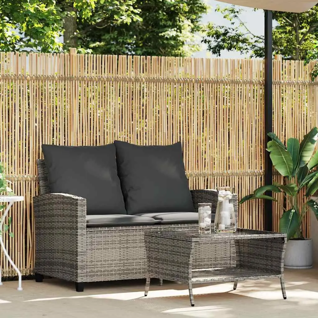 2-Seater Garden Sofa Set