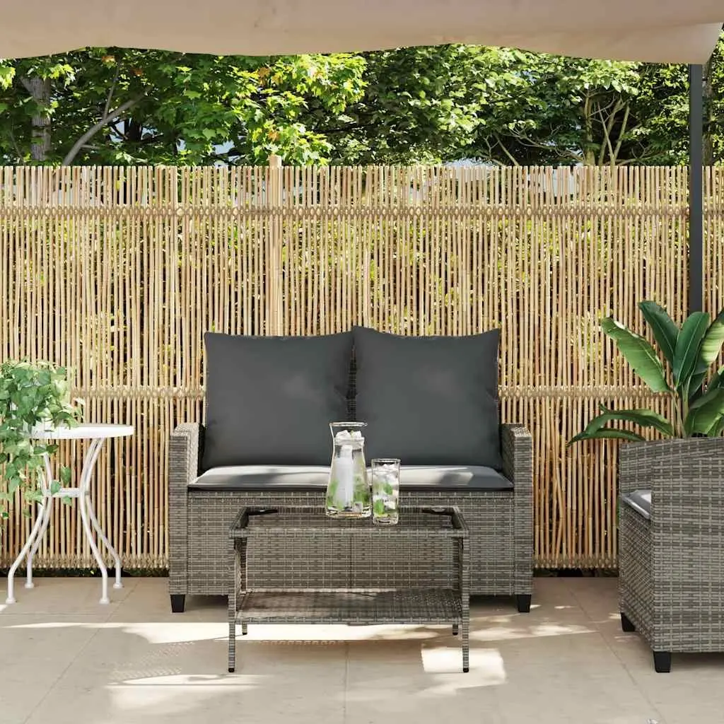 2-Seater Garden Sofa Set