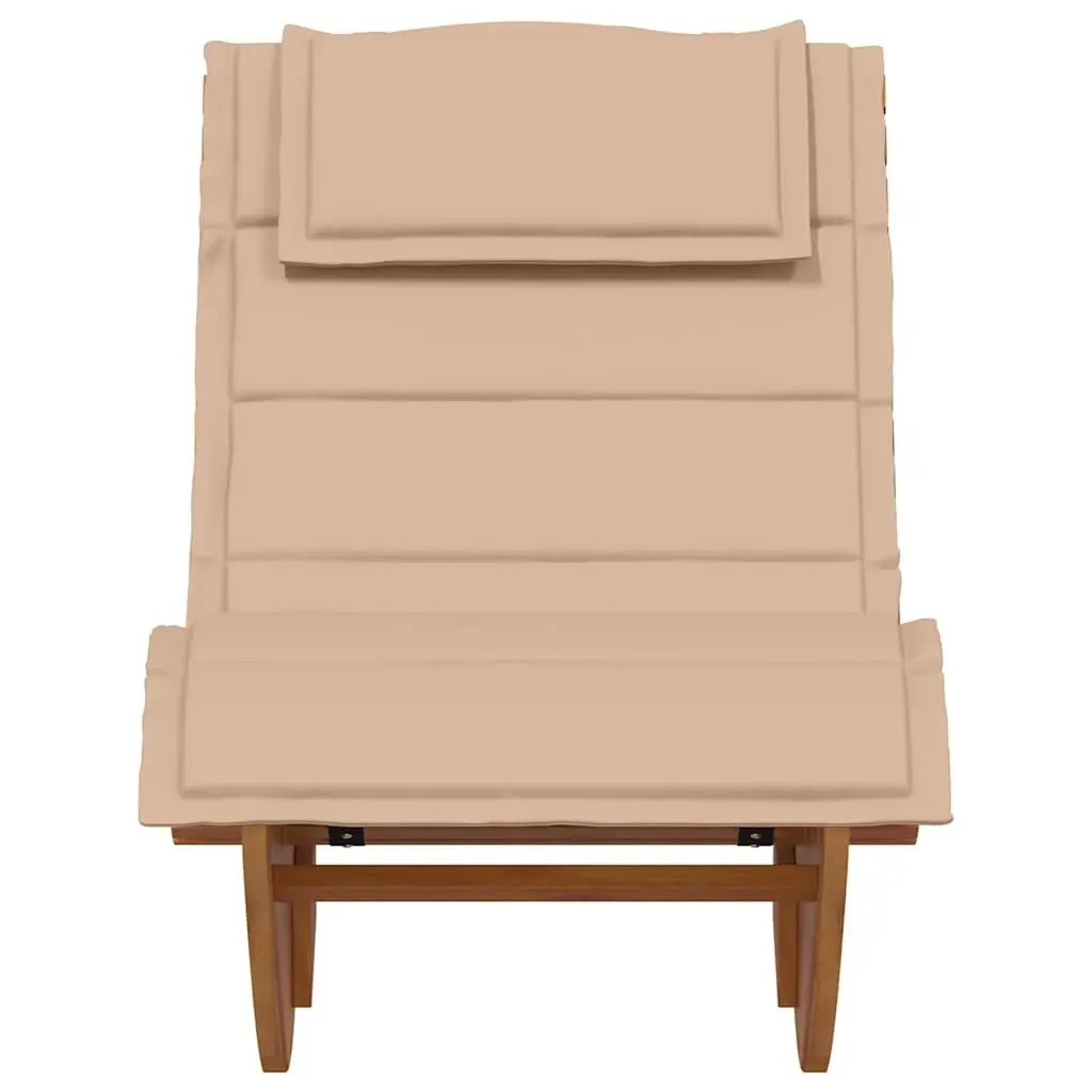 Wooden Rocking Lounger
