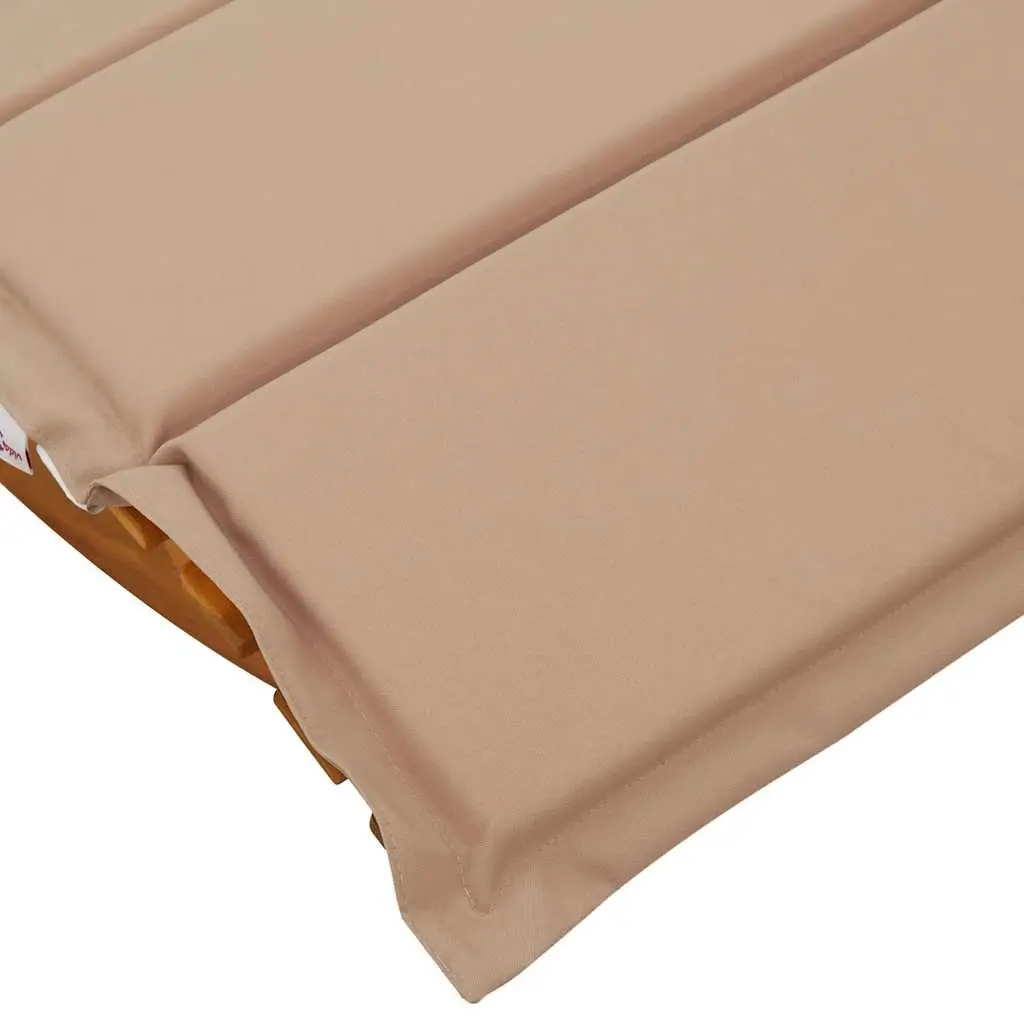 Rocking Sun Lounger with Thick Cushion