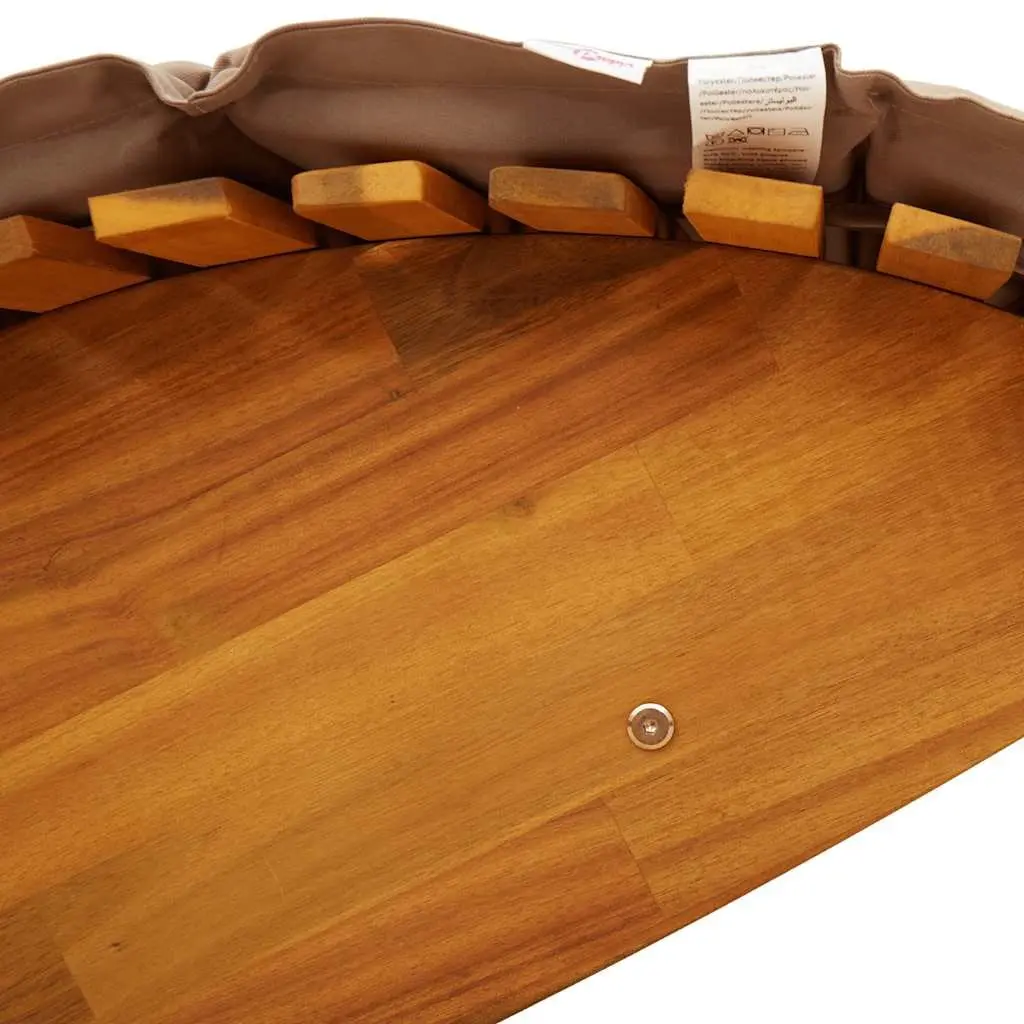 Rocking Sun Lounger with Thick Cushion
