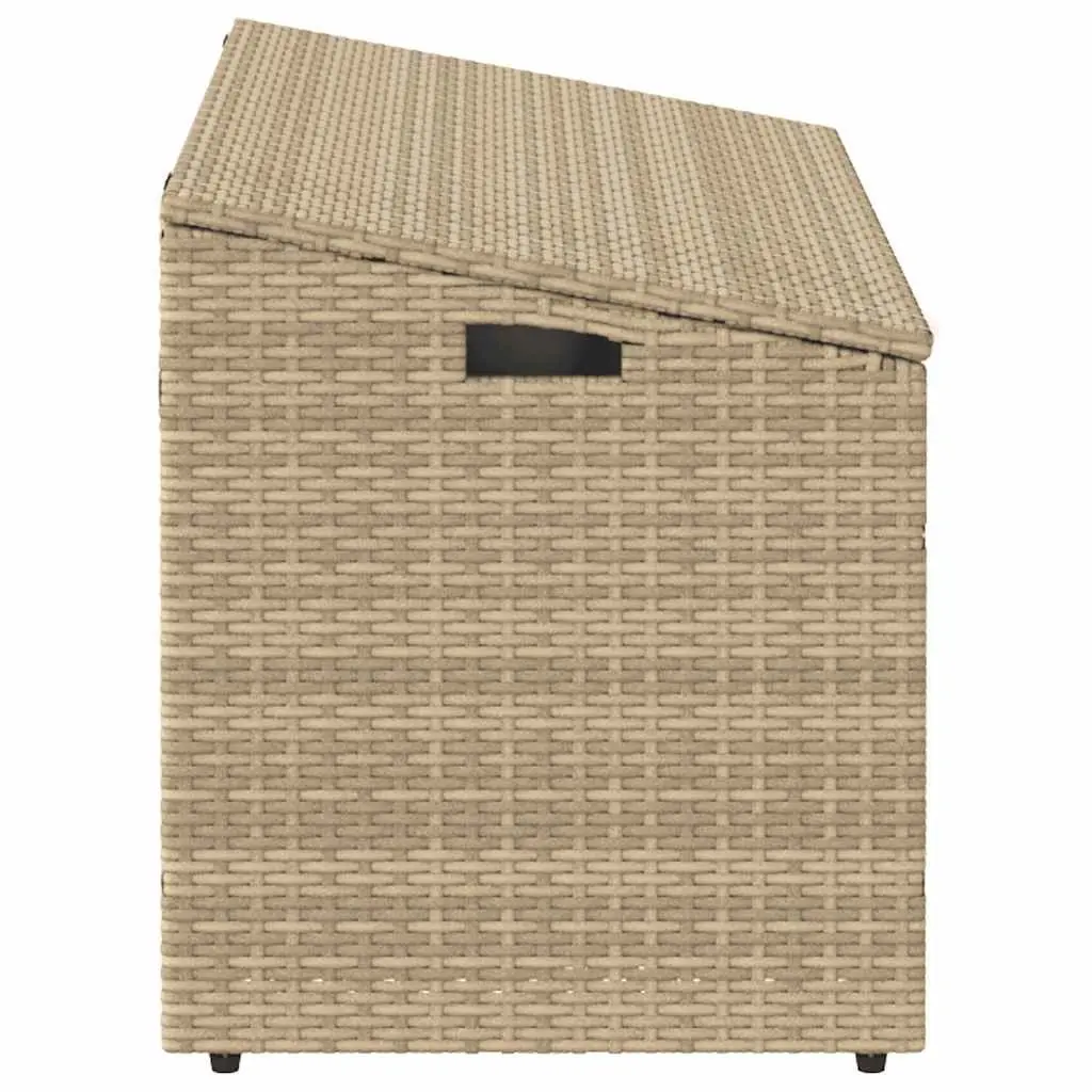 Beige Garden Storage Box with Ample Space