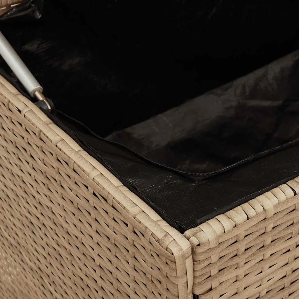 Beige Garden Storage Box with Ample Space
