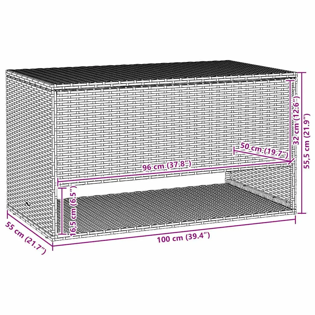 Beige Storage Box for Outdoor Essentials