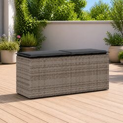 Comfortable Grey Outdoor Bench with Easy Maintenance