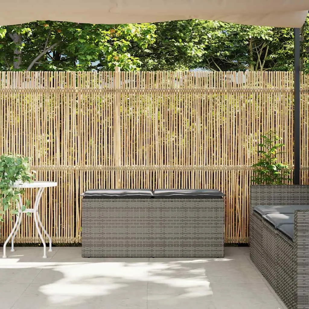 Grey Outdoor Bench with Easy Maintenance