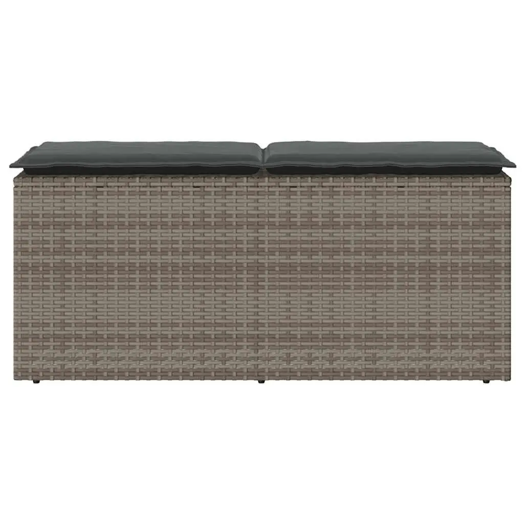 Grey Outdoor Bench with Easy Maintenance