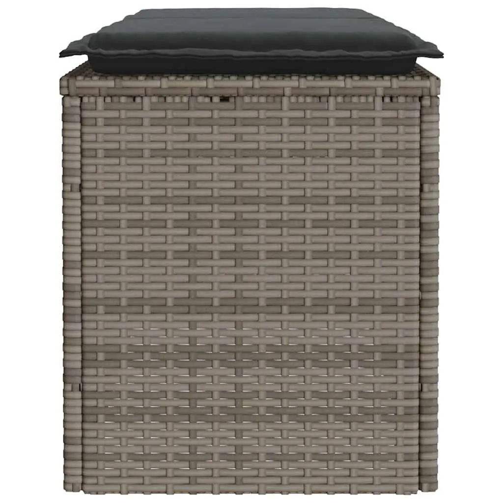 Grey Outdoor Bench with Easy Maintenance